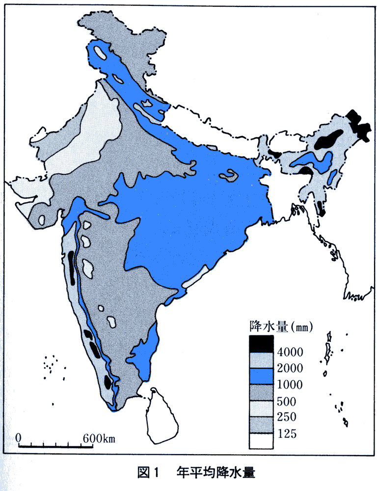 インドの気候と主要穀物 インド料理 フードと風土